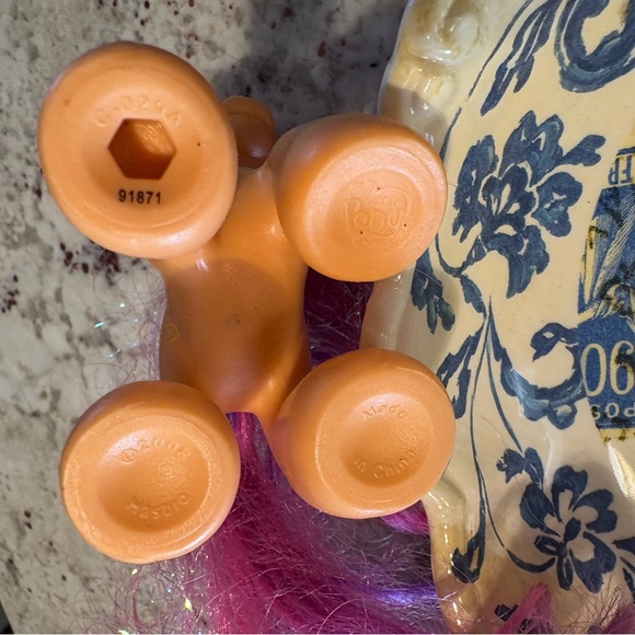 3 My Little Pony Tinsel Hair Figures Hasbro Rarity, Twilight Sparkle & Scootaloo - Picture 10 of 10